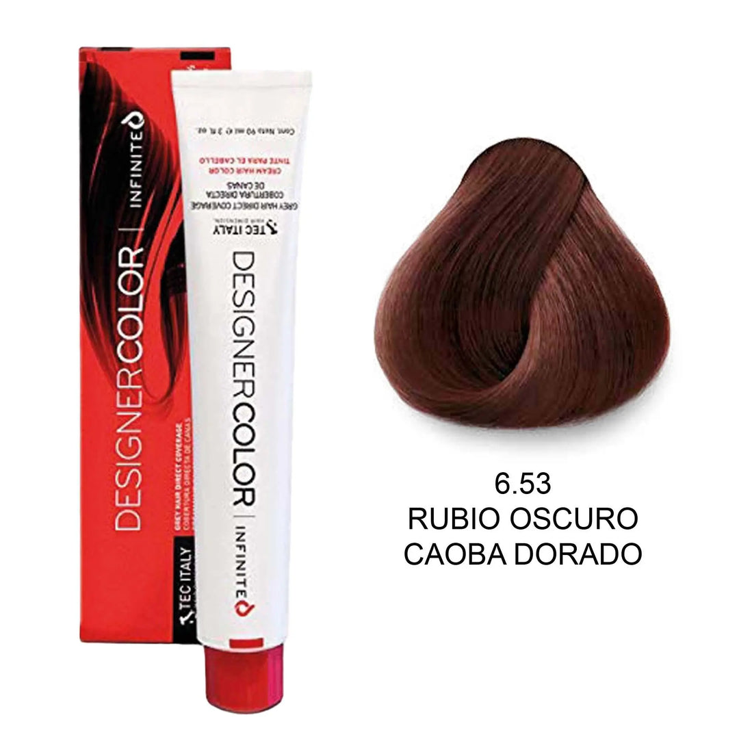 Tec Italy Tintes Rubio Oscuro Caoba Dorado 6.53 - Magic Mechas