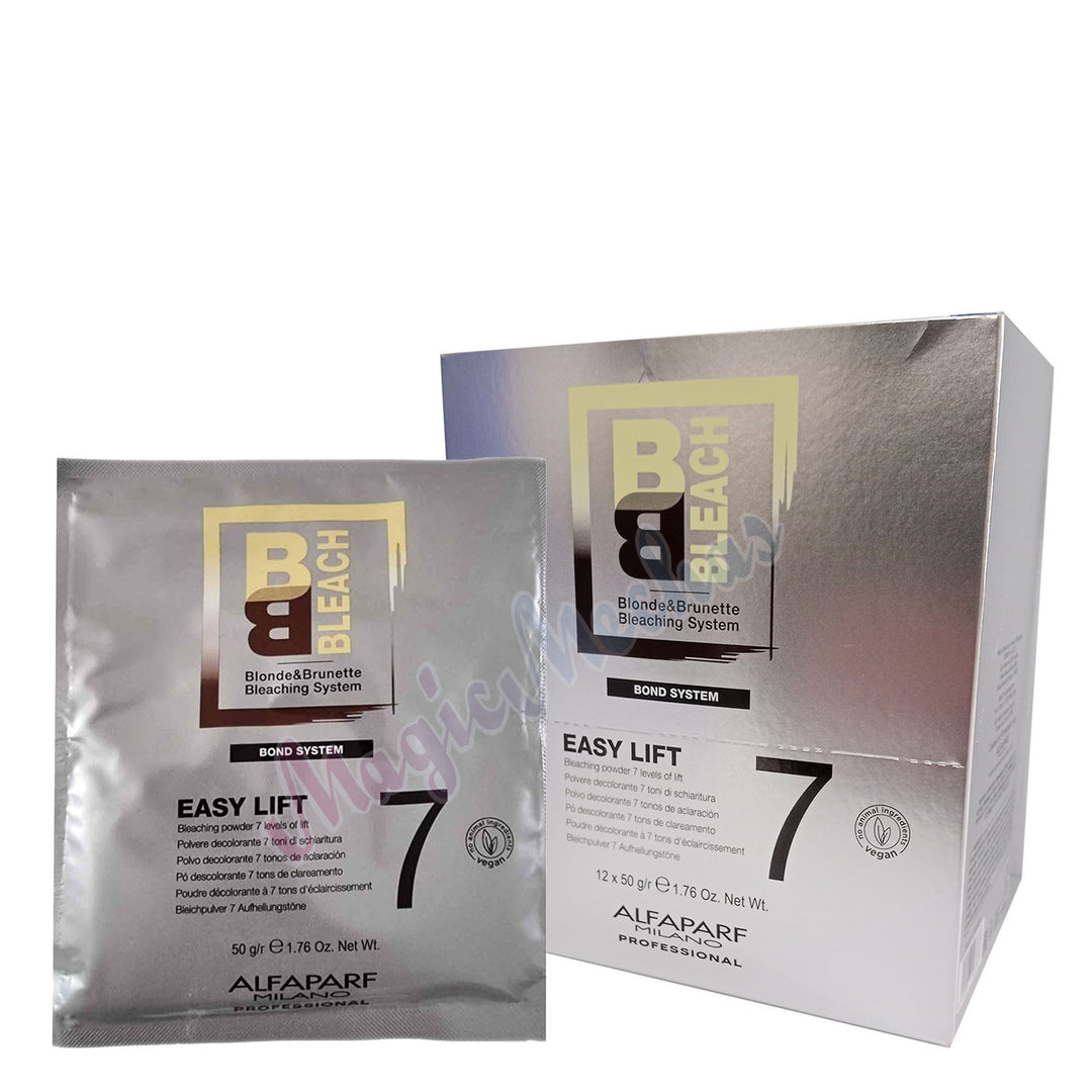 Alfaparf BB Bleach Polvo Decolorante Easy Lift 7 x12 de 50gr Alfaparf