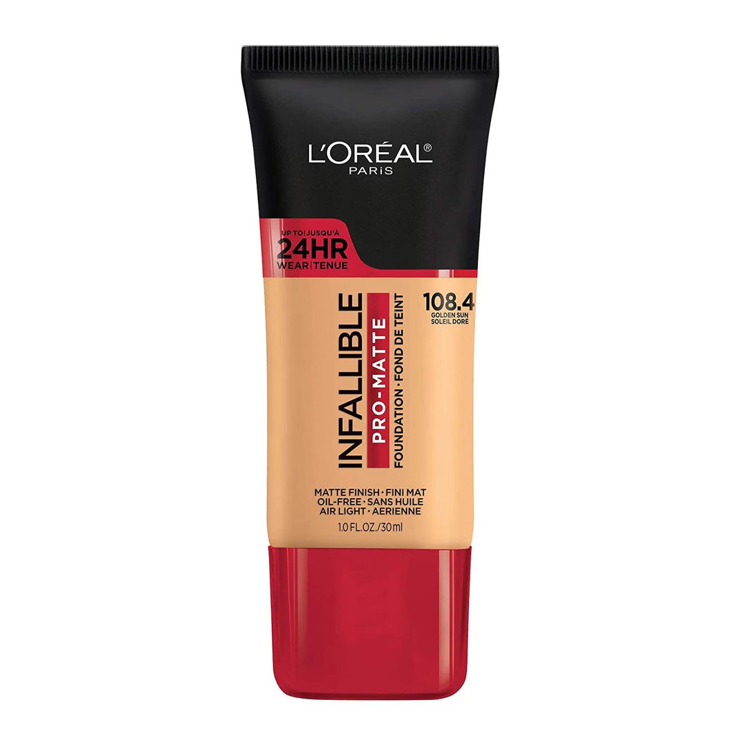 Base Loreal Infallible 108.4 Golden Sun Beige - Magic Mechas