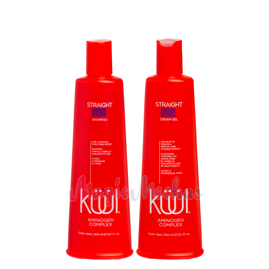 Kuul Straight Me Cream Gel + Shampoo Kuul