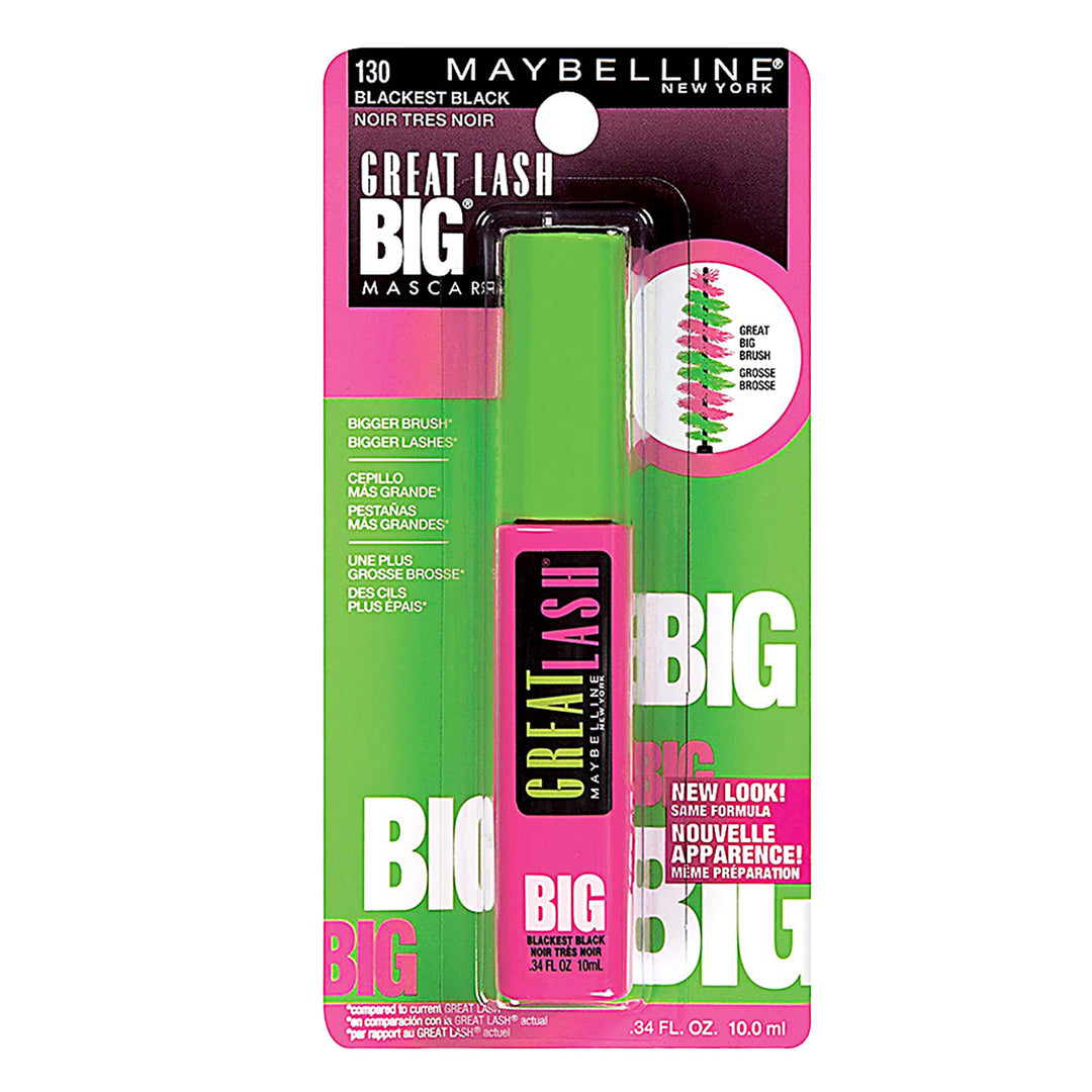 Maybelline Big Creat Lash 130 Negro más Negro Maybelline