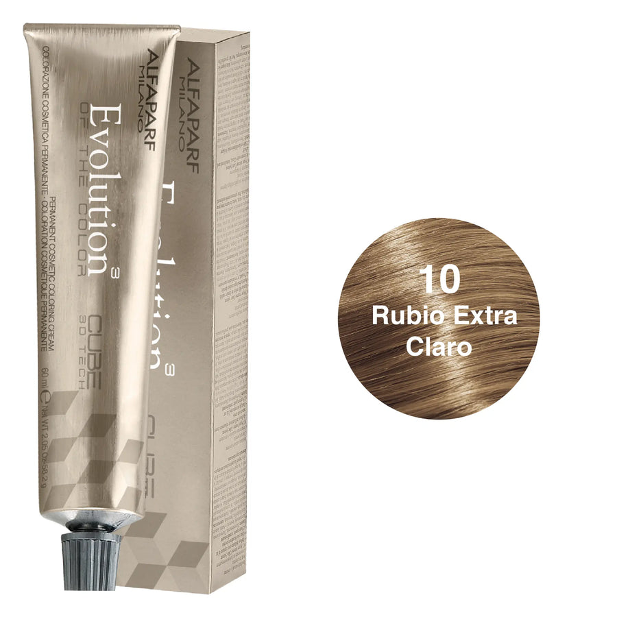 Alfaparf Evolution Tinte Tono 10 Rubio Extra-Claro Alfaparf