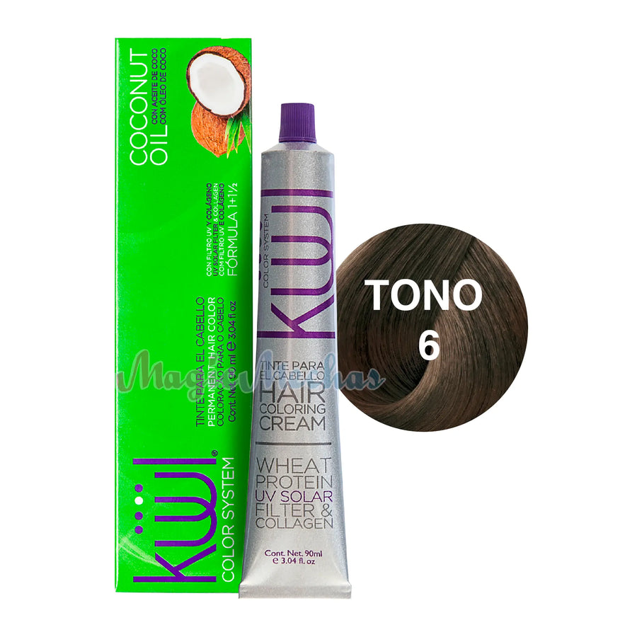 Tinte Kuul 6 Rubio Oscuro 90ml Kuul