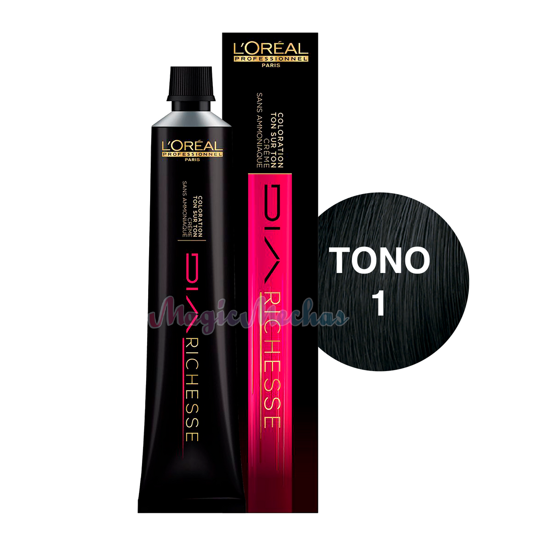 Loreal Dia Richesse Tinte Tono 1 Negro 60ml. Loreal Profesional