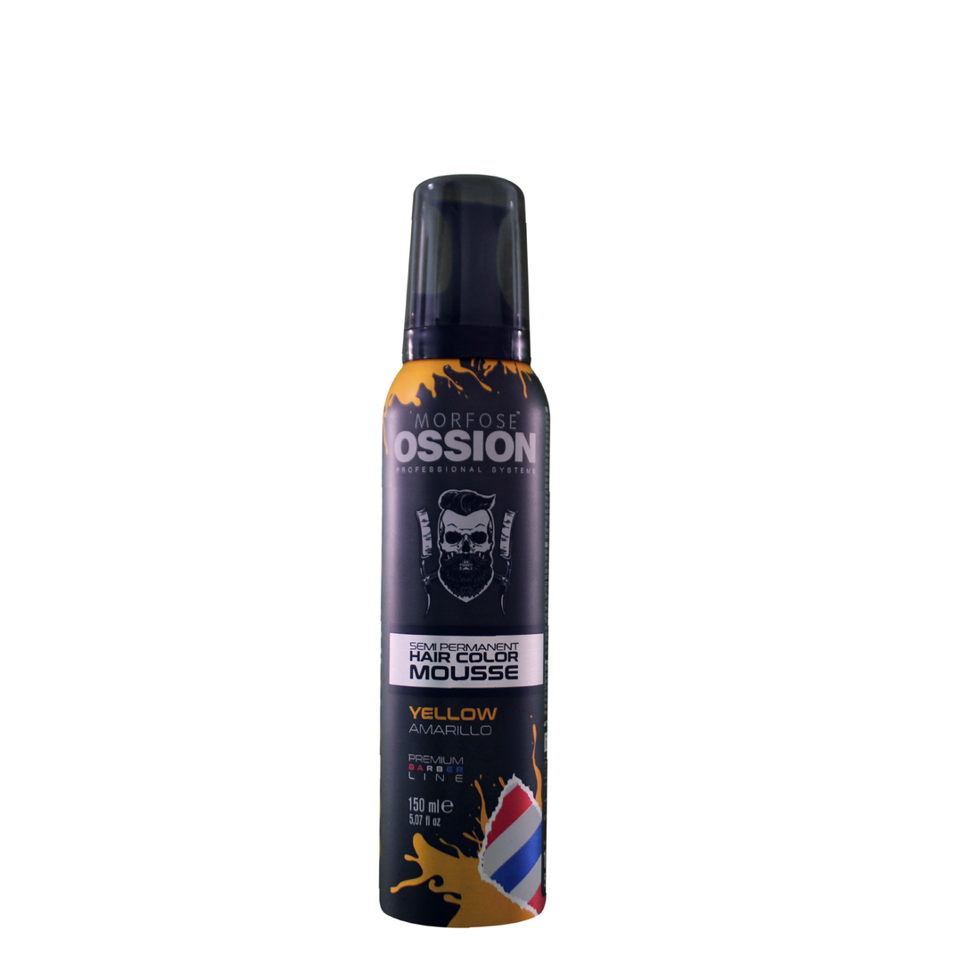 Morfose Ossion Color In Foam Semi Permanent Hair Color Mousse Amarillo 150ml Morfose