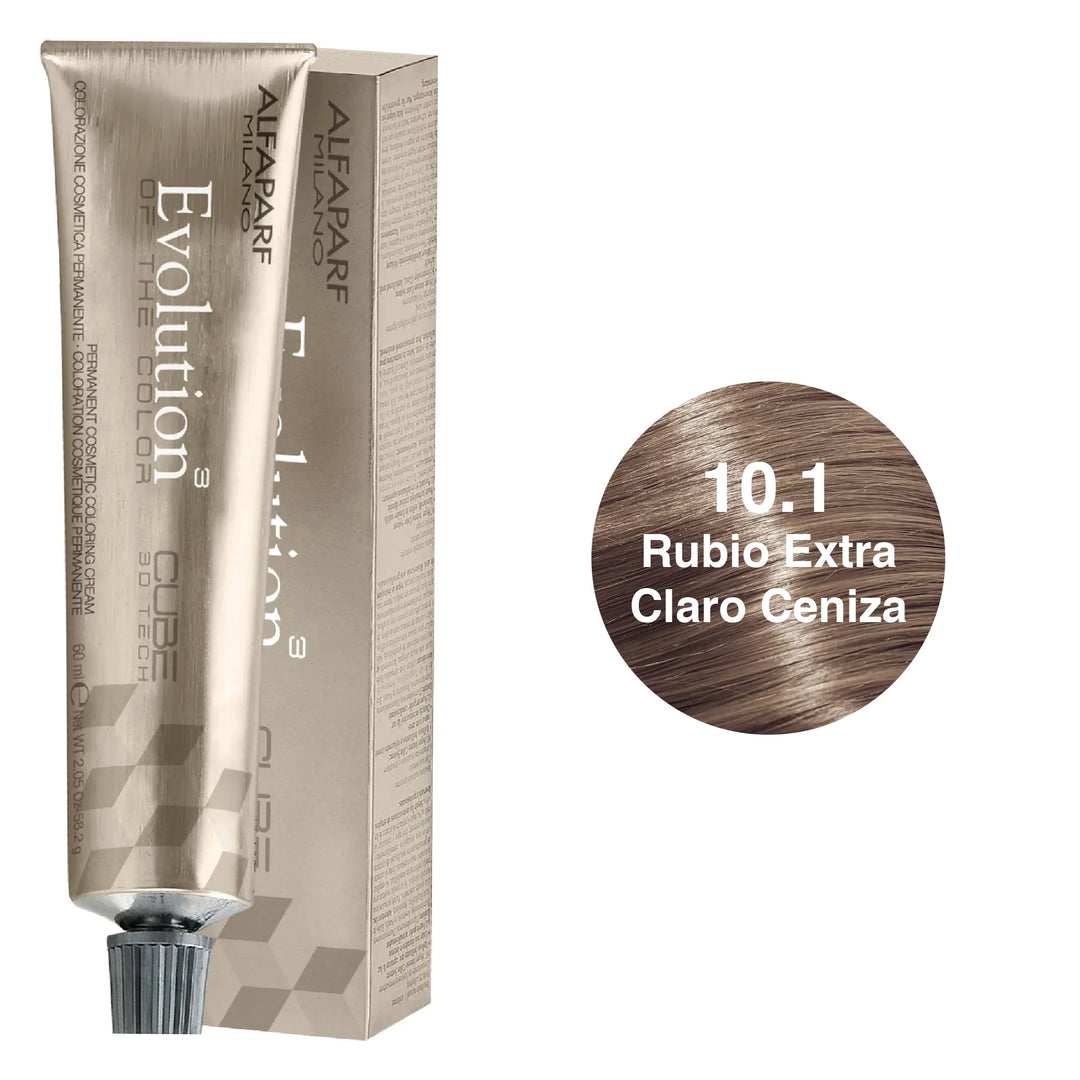 Alfaparf Evolution Tinte Tono 10.1 Rubio Extra-Claro Ceniza Alfaparf