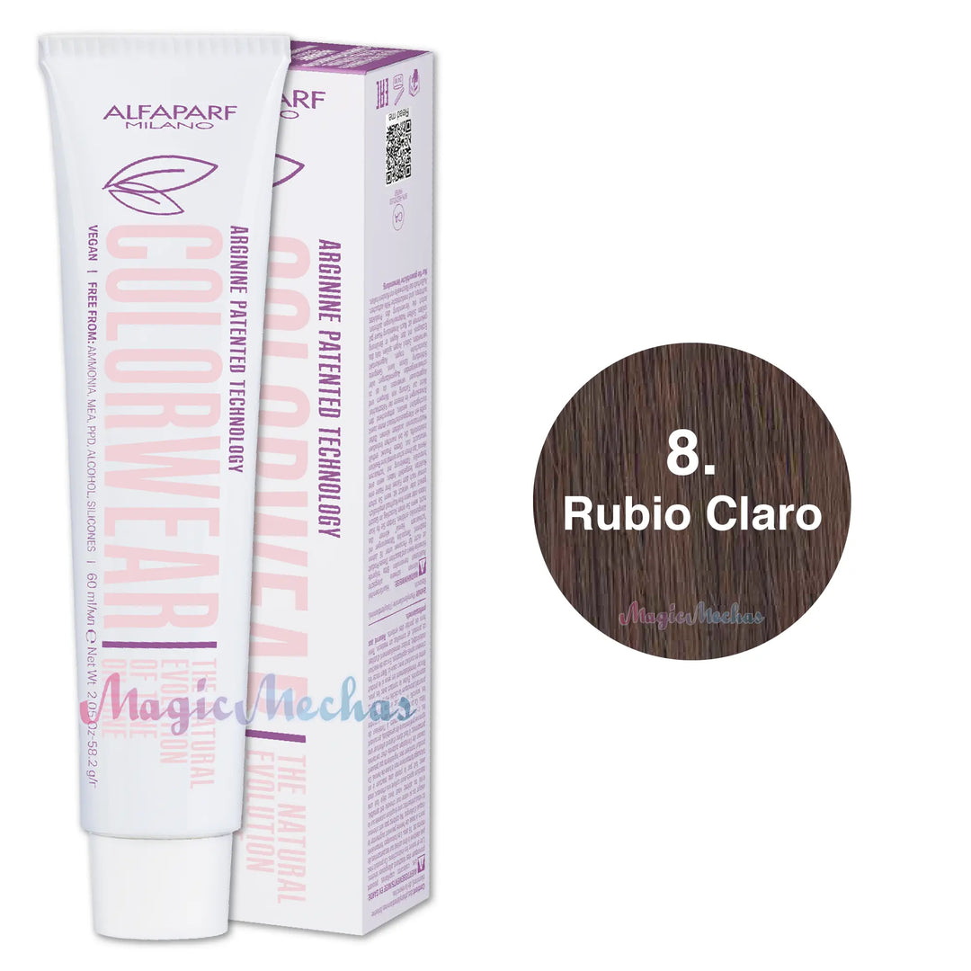 Alfaparf Colorwear Tintes Tono Sobre Tono # 8 Rubio Claro Alfaparf