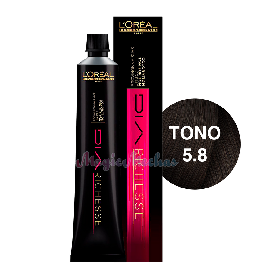 Loreal Dia Richesse Tinte Tono 5.8 Moca Capuccino 60ml. Loreal Profesional