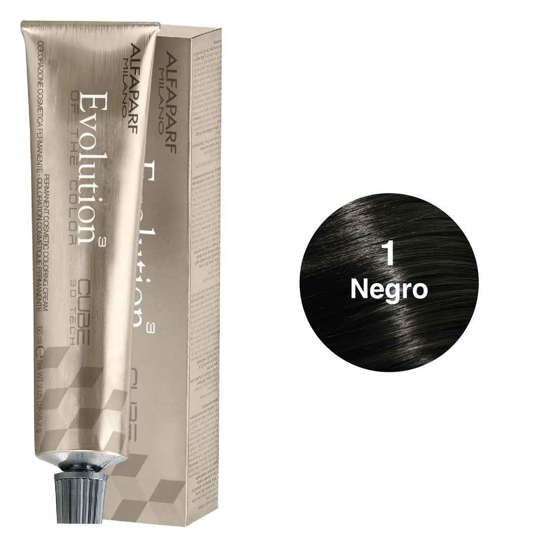 Alfaparf Evolution Tinte Tono 1 Negro Alfaparf