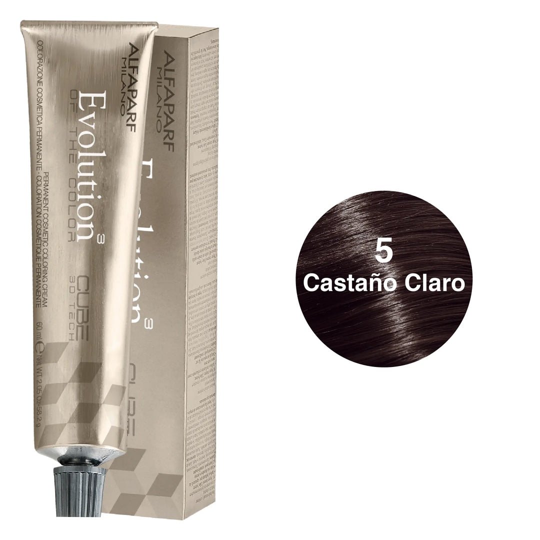 Alfaparf Evolution Tinte Tono 5 Castaño Claro Alfaparf