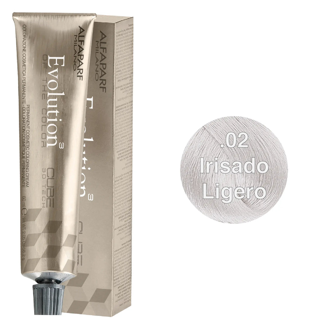 Alfaparf Evolution Tinte Tono .02 Irisado Ligero Alfaparf