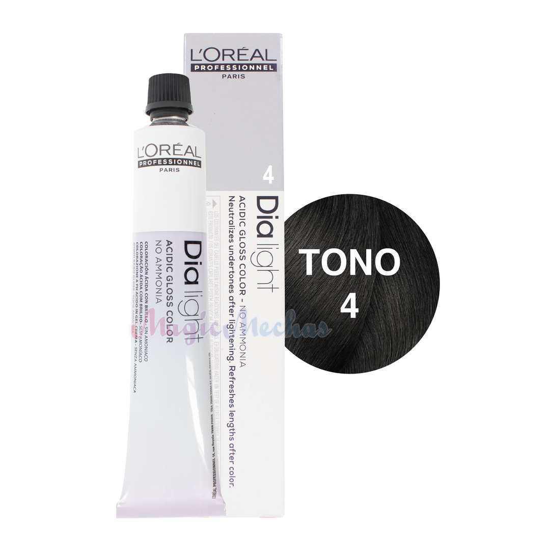 Loreal Dia Light Tinte Tono 4 Rubio Beige 50ml. Loreal Profesional