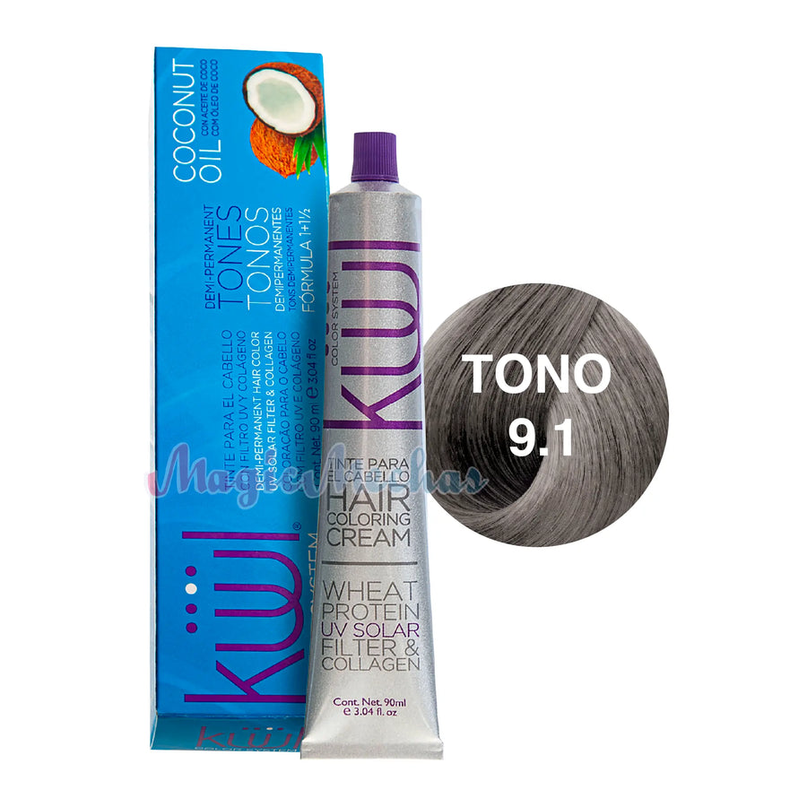 tinte kuul 9.1 Rubio Clarísimo Cenizo Kuul