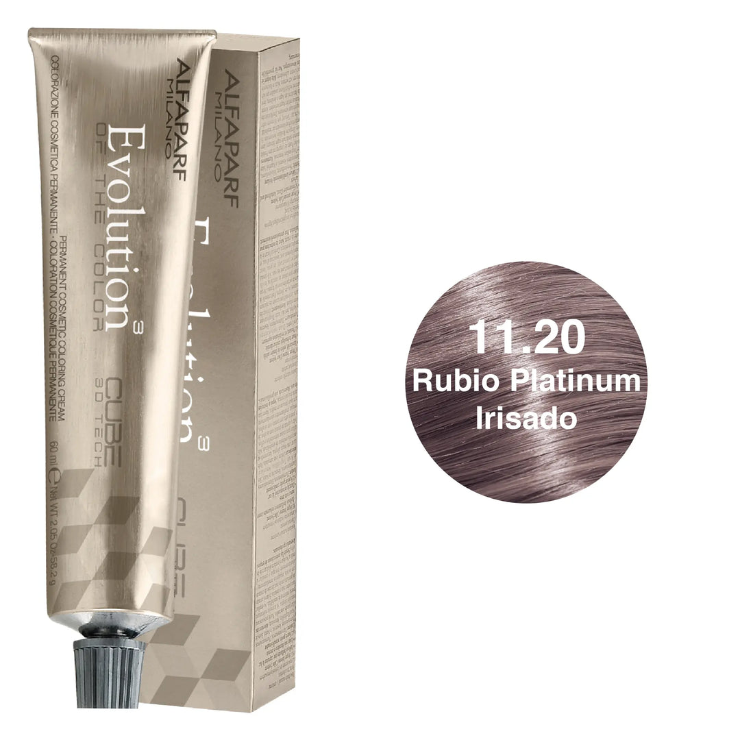 Alfaparf Evolution Tinte Tono 11.20 Rubio Platinum Irisado Alfaparf