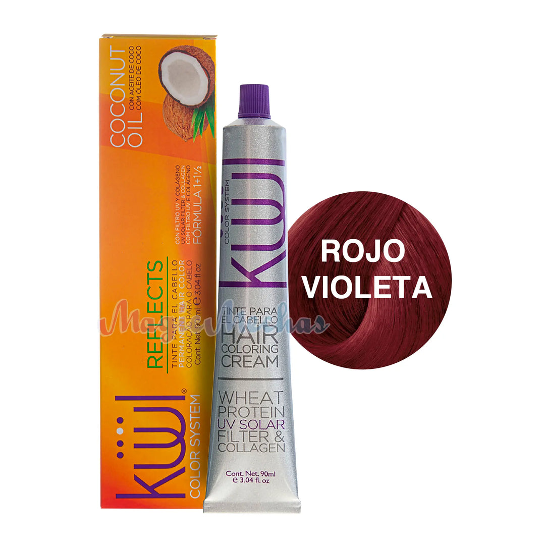 Tinte Kuul Reflects Rojo Violeta 90ml. Kuul
