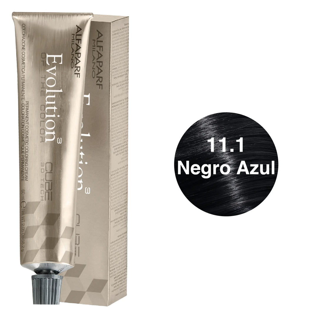 Alfaparf Evolution Tinte Tono 1.11 Negro Azul Alfaparf