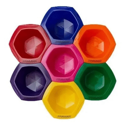 Taza Para Tinte Con Función De Conectores - Magic Mechas