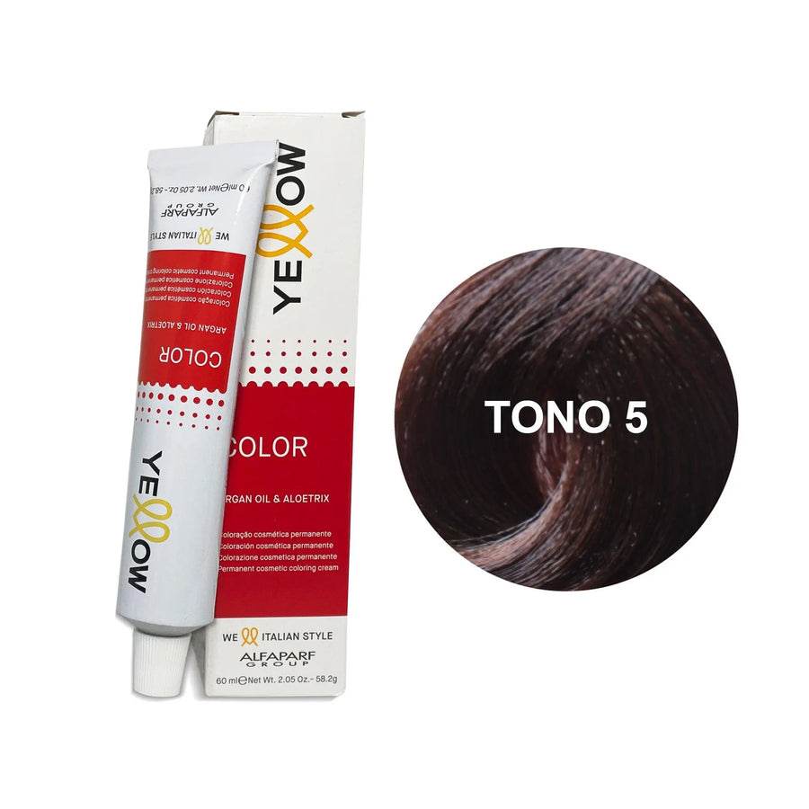 Yellow Tono 5 Castaño Claro 60mL - Magic Mechas