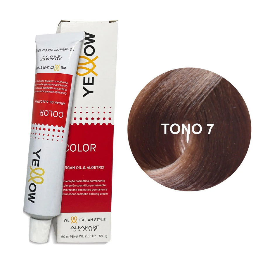 Yellow Tono 7 Rubio Medio 60mL - Magic Mechas