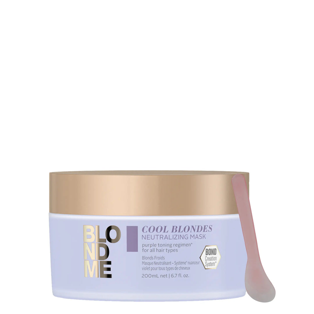 Blondme Cool Blondes Mascarilla Neutralizadora 200mL Schwarzkopf Professional