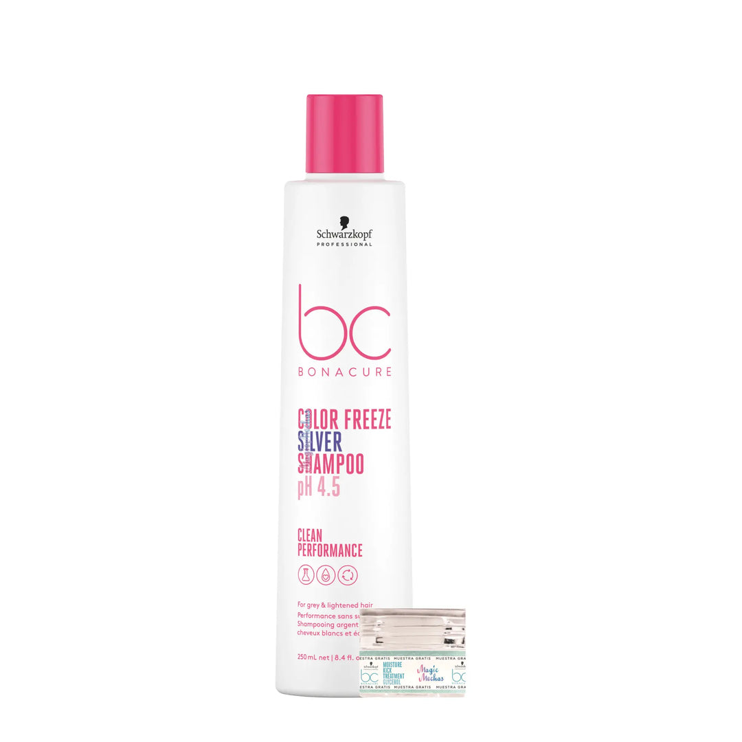 Bonacure Color Freeze Shampoo Silver 250mL - Magic Mechas