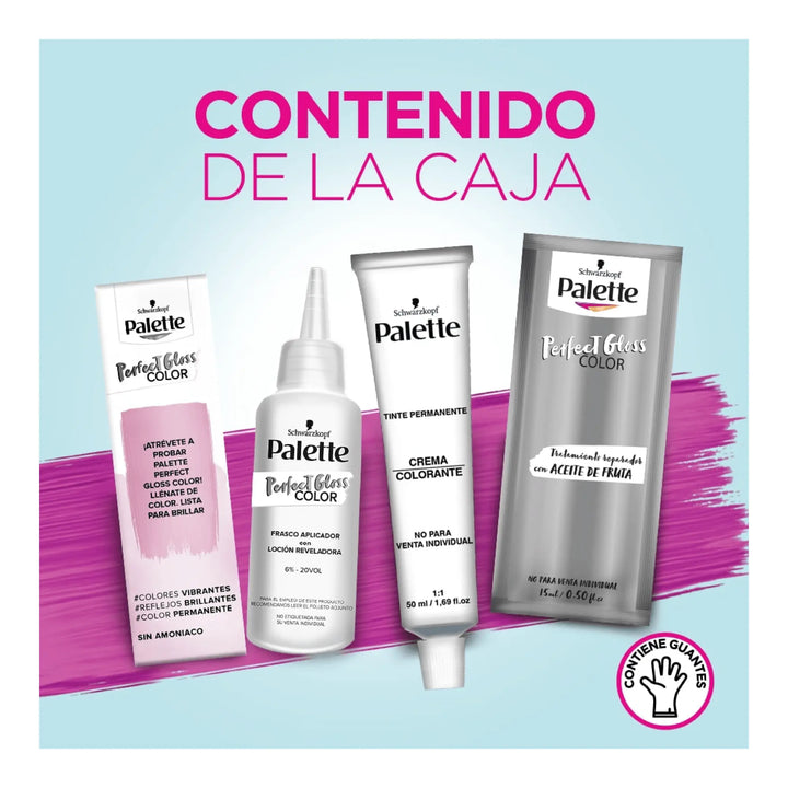 Palette Perfect Gloss Sin Amoniaco 600 Rubio Sensación - Magic Mechas