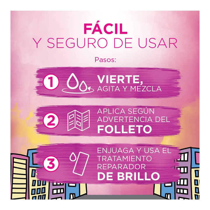 Palette Perfect Gloss Sin Amoniaco 389 Cereza Profundo - Magic Mechas