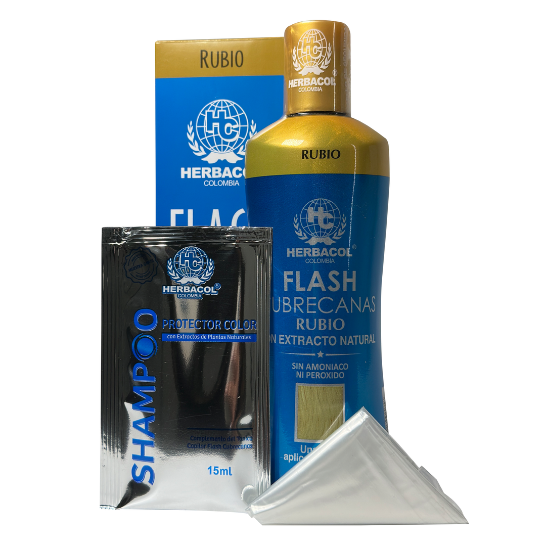 Herbacol Flash Cubrecanas Rubio 240mL Herbacol