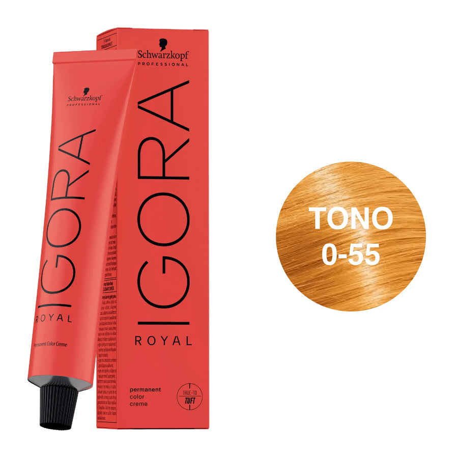Igora Royal Tono 0-55 Concentrado Dorado 60mL - Magic Mechas