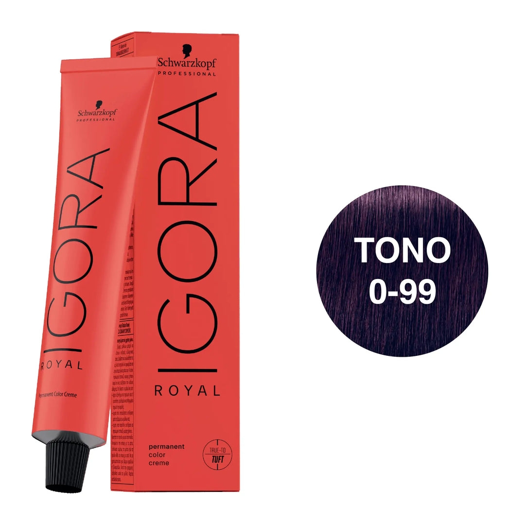 Igora Royal Tono 0-99 Concentrado Violeta 60mL - Magic Mechas