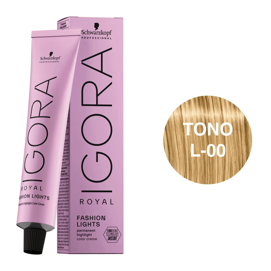 Igora Royal Fashion Lights Tono L-00 Natural Intenso 60mL - Magic Mechas