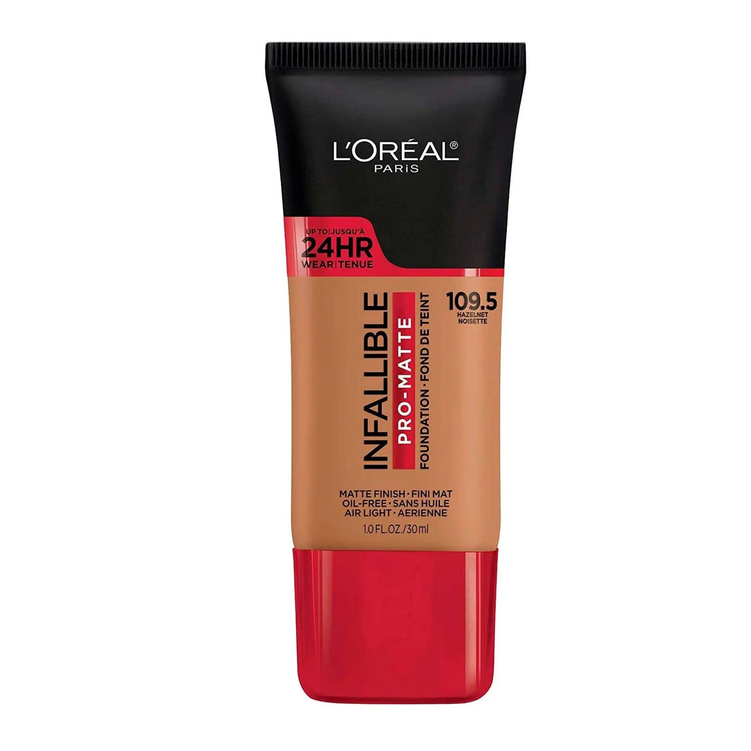 Infallible Pro Mate Base Tono 109.5 Avellana - Magic Mechas