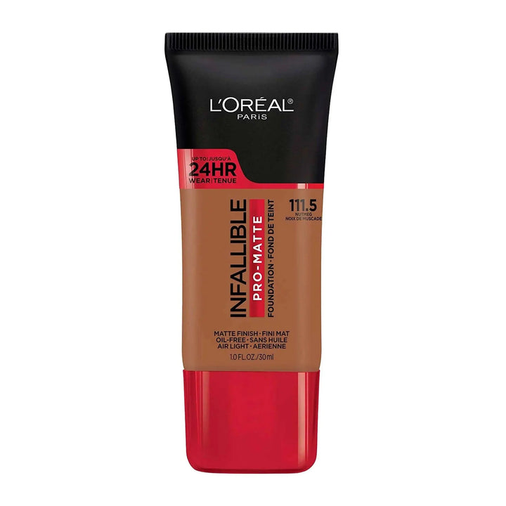 Infallible Pro Mate Base Tono 111.5 Nuez Moscada - Magic Mechas