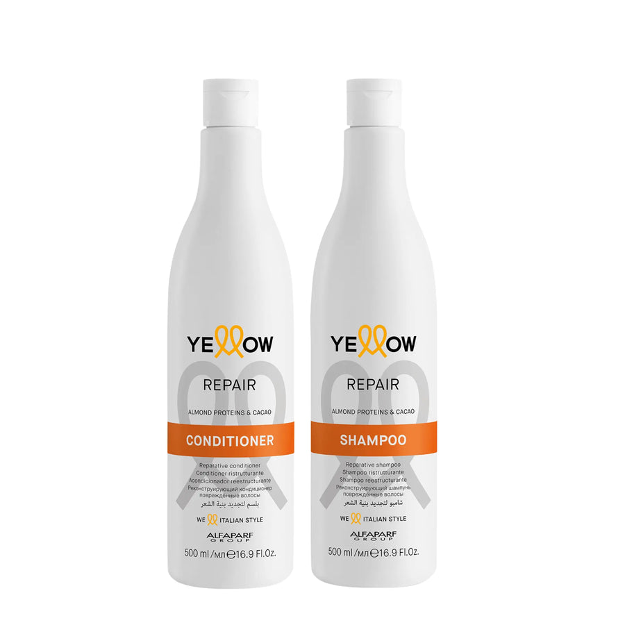 Kit Yellow Repair Shampoo + Acondicionador - Magic Mechas