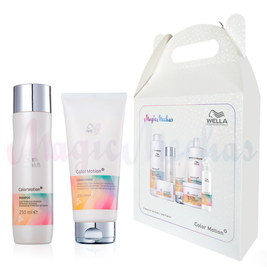 Kit3 Wella Color Motion Shampoo + Acondicionador Wella