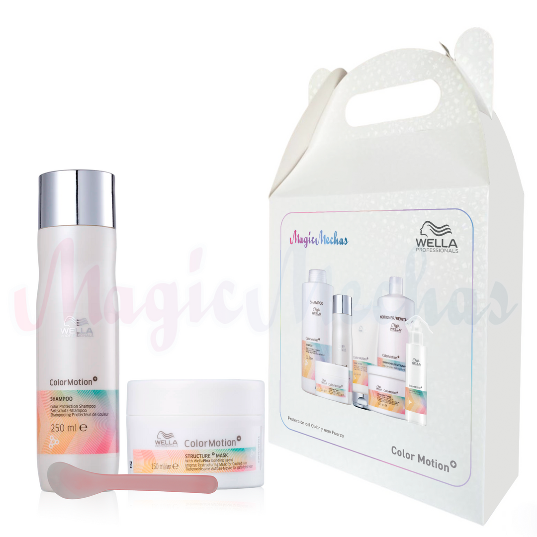 Kit5 Wella Color Motion Shampoo + Mascarilla Wella