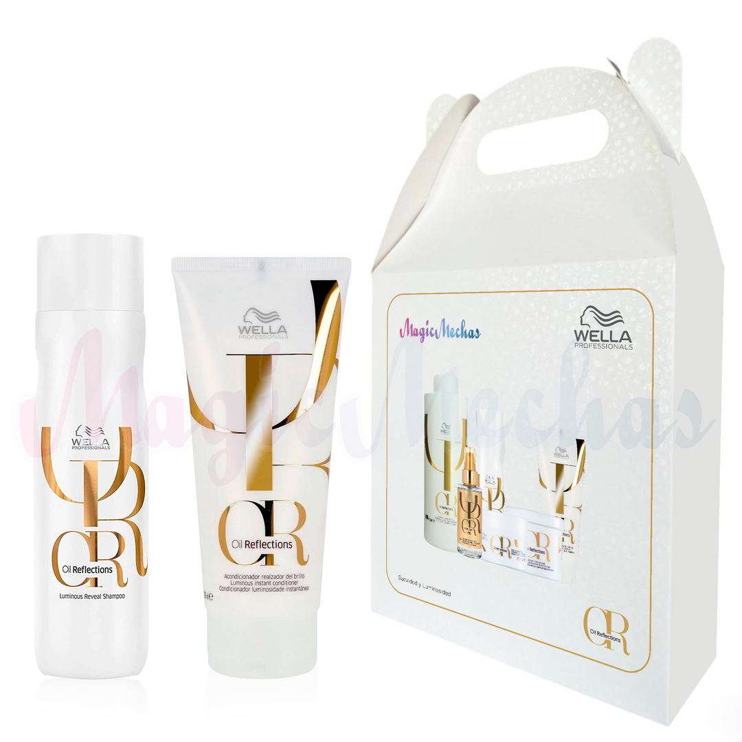 Kit2 Wella Oil Reflections Shampoo + Acondicionador Wella