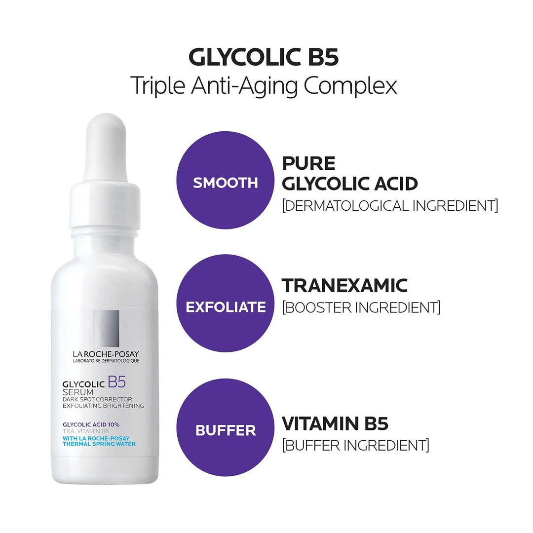 La Roche Posay Glycolic B5 10% Suero 30ml - Magic Mechas