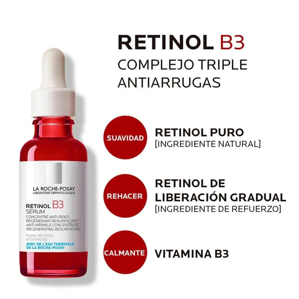 La roche posay Retinol B3 Serum 30ml - Magic Mechas