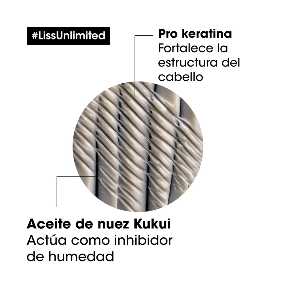 Serie Expert Liss Unlimited Mascarilla 500mL - Magic Mechas