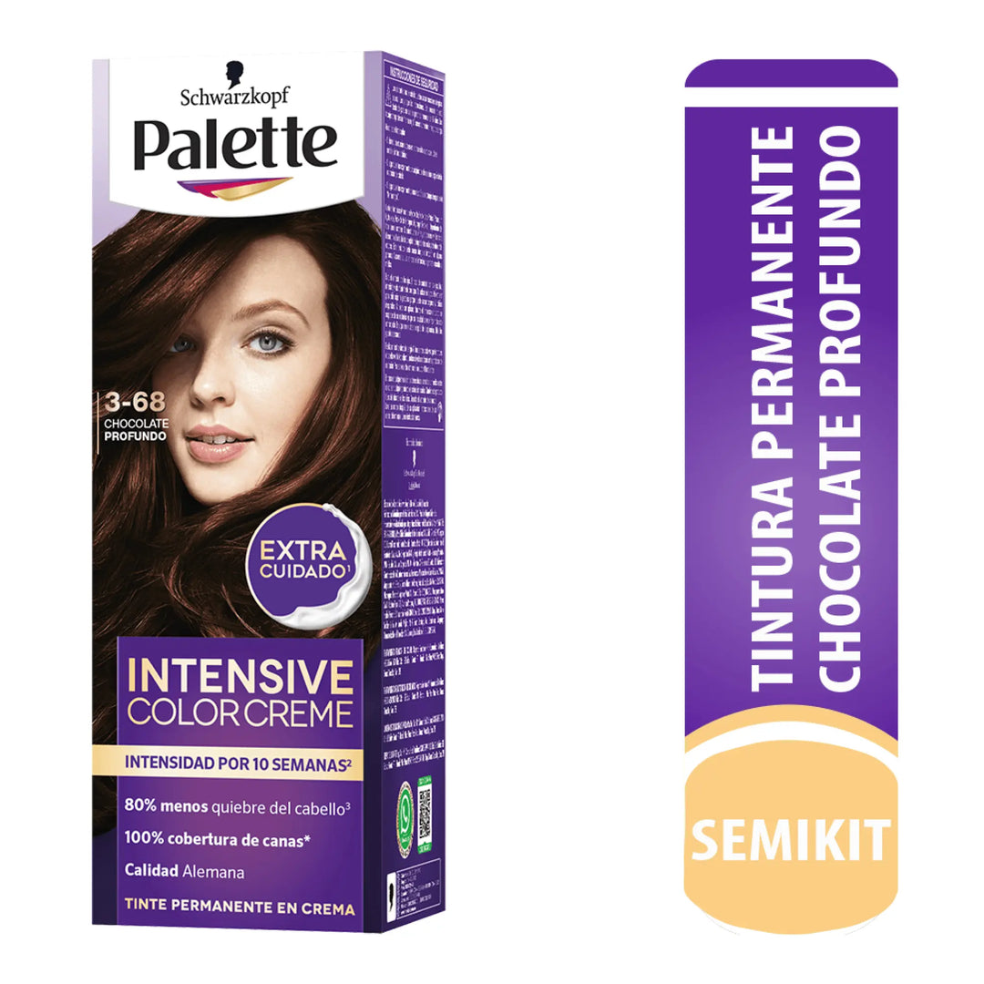 Palette Intensive Color Creme Permanente 3-68 Chocolate Profundo - Magic Mechas