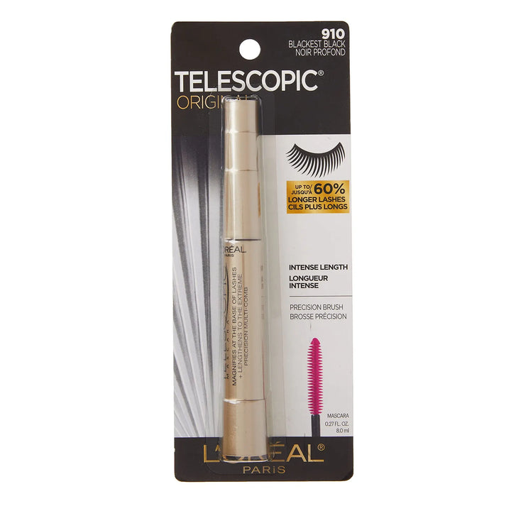 Loreal Paris Telescopic Pestañina Tono 910 Negro Profundo Loreal Paris