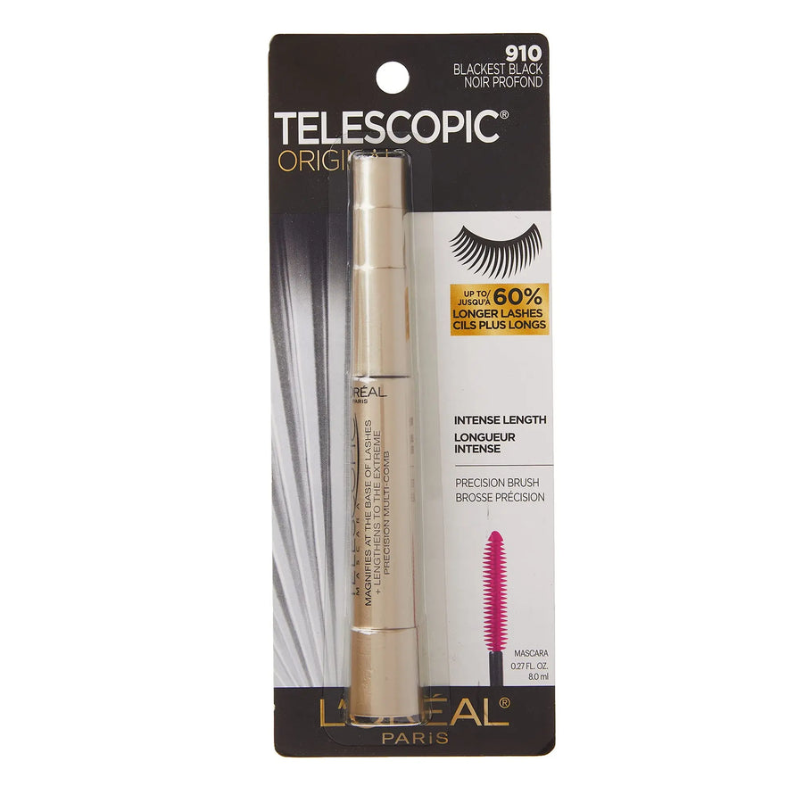 Loreal Paris Telescopic Pestañina Tono 910 Negro Profundo Loreal Paris