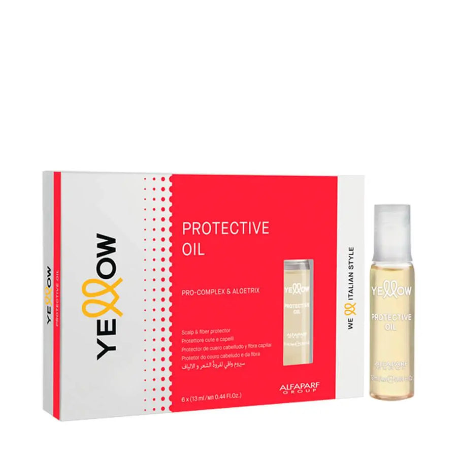 Yellow Caja x6 Ampolletas Protective Oil - Magic Mechas