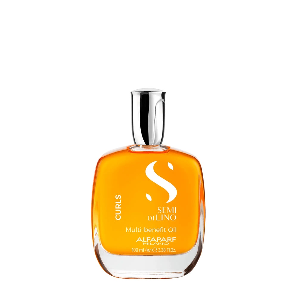 Alfaparf Semi Di Lino Curls Wavy&Curly Hair Multi-Benefit Oil 100mL - Magic Mechas