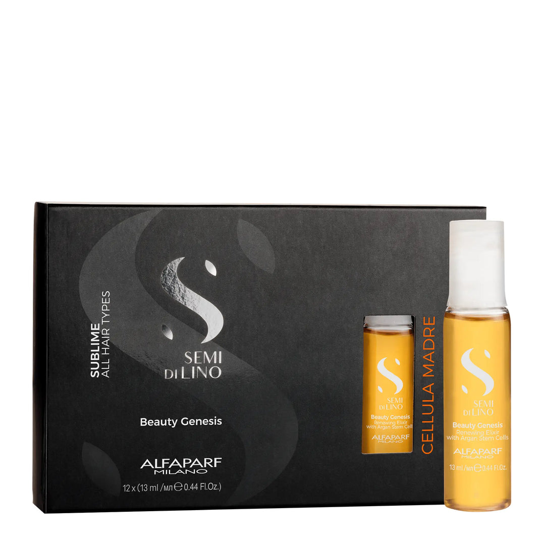 Alfaparf Semi Di Lino Sublime All Hair Types Beauty Genesis Ampolletas Caja x12 de 13mL - Magic Mechas