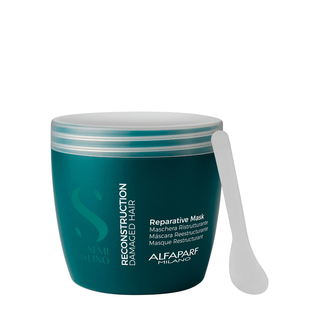 Alfaparf Semi Di Lino Reconstruction Damaged Hair Mascarilla Reconstructiva 500mL - Magic Mechas