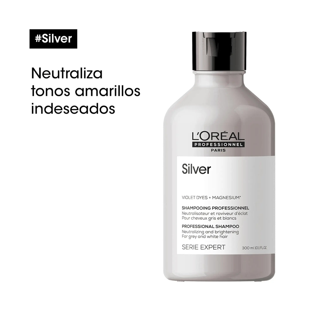 Serie Expert Silver Shampoo 300mL - Magic Mechas