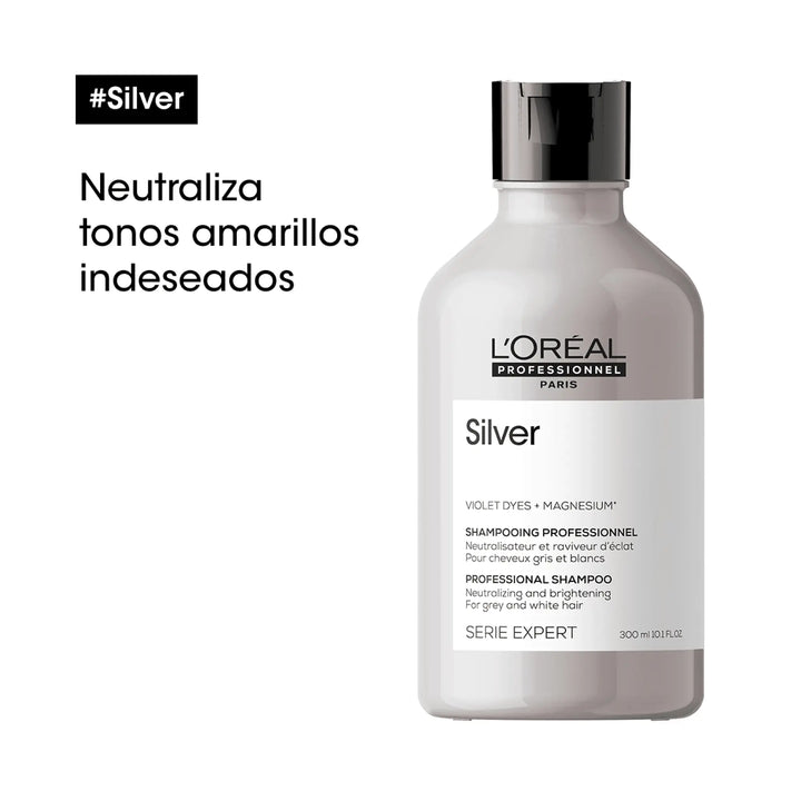 Serie Expert Silver Shampoo 300mL - Magic Mechas