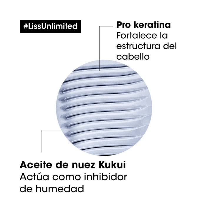 Serie Expert Liss Unlimited Shampoo 1500mL - Magic Mechas